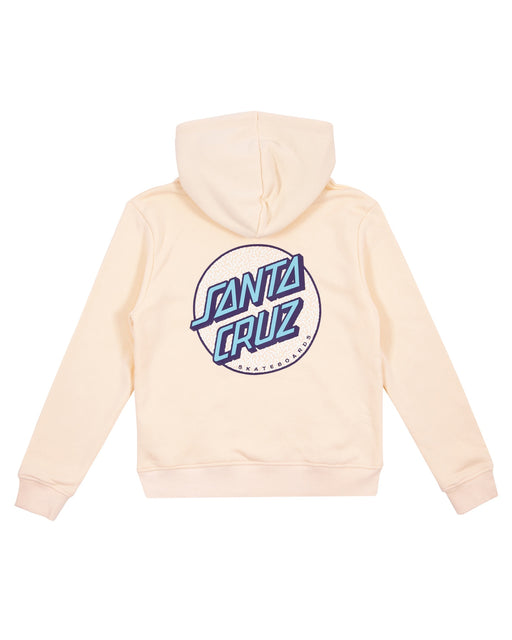 SANTA CRUZ - SPRINKLE DOT HOODIE PINK CORAL