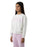 SANTA CRUZ - COLLEGIATE STRIP FRONT SWEATER WHITE MARLE