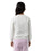 SANTA CRUZ - COLLEGIATE STRIP FRONT SWEATER WHITE MARLE