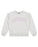 SANTA CRUZ - COLLEGIATE STRIP FRONT SWEATER WHITE MARLE