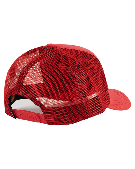 SANTA CRUZ - SUNRISE DOT TRUCKER CAP ROSE