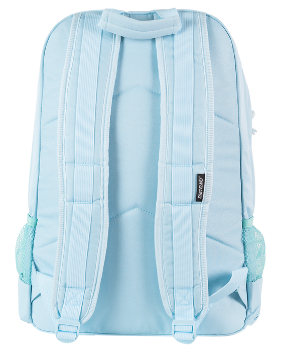 SANTA CRUZ - CHECKER HEART DOT BACKPACK AQUA CHECK