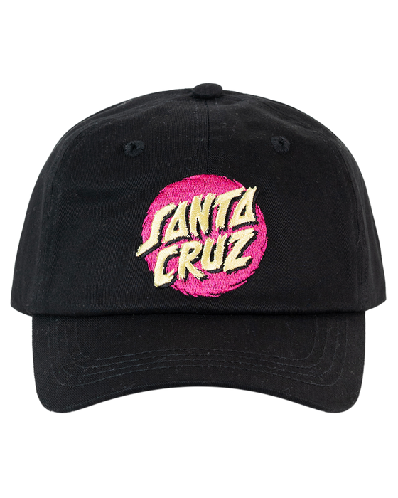SANTA CRUZ - STYLE DOT DAD CAP BLACK
