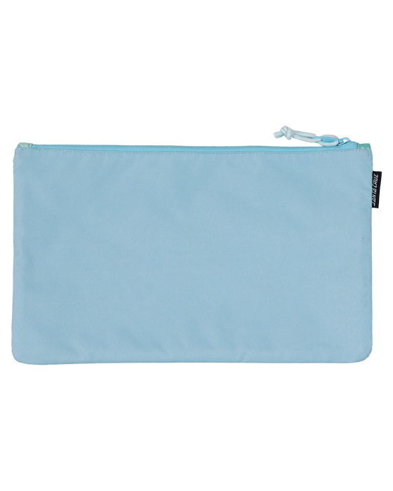 SANTA CRUZ - HEART DOT HOLLOW PENCIL CASE AQUA CHECK