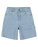 SANTA CRUZ - CHECKER HEART DOT CARPENTER JEAN SHORTS LIGHT WASHED INDIGO