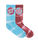 SANTA CRUZ - OTHER DOT REDUX CREW SOCK 2 PACK AQUA TDYE ROSE TDYE