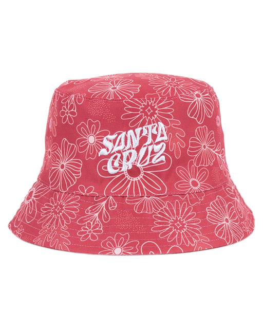 SANTA CRUZ - VIBES REPEAT MONO BUCKET HAT REVERSIBLE