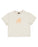 SANTA CRUZ - FLAME DOT MONO FRONT TEE CREAM