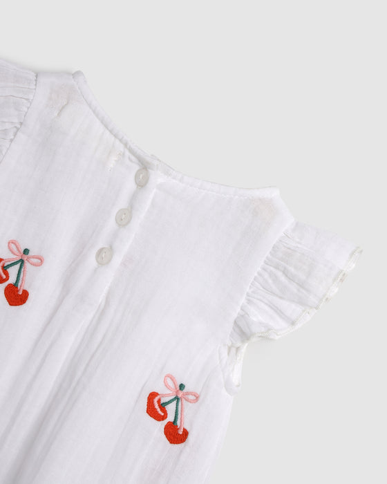 ALEX & ANT - PRETTY ROMPER WHITE