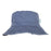 ACORN - BLUE FRAYED BUCKET HAT