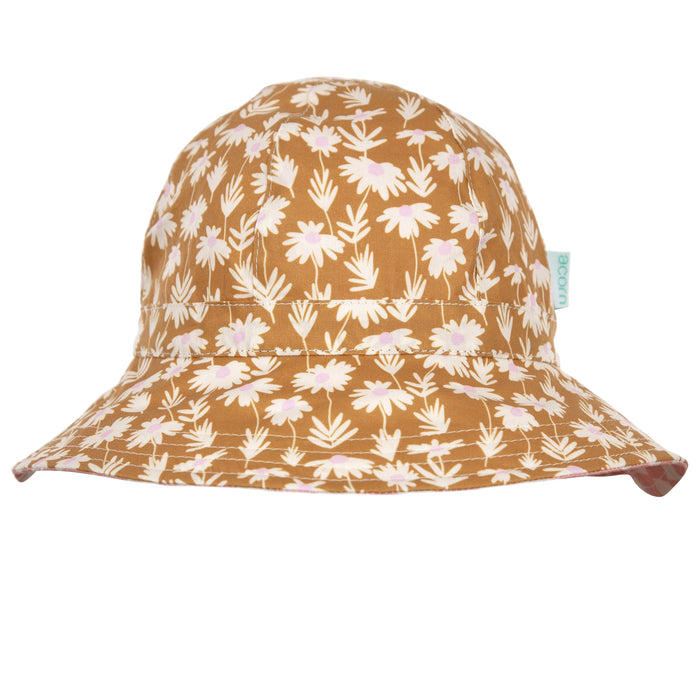 ACORN - DAISY CHAIN REVERSIBLE WIDE BRIM SUNHAT