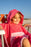 ACORN - PINK TERRY TOWELLING HOODED TOWEL