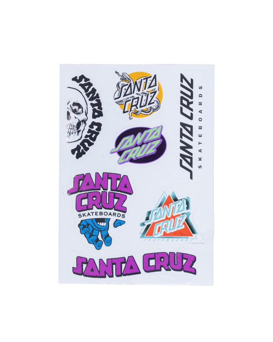 SANTA CRUZ - MULTI LOGO STICKER SHEET