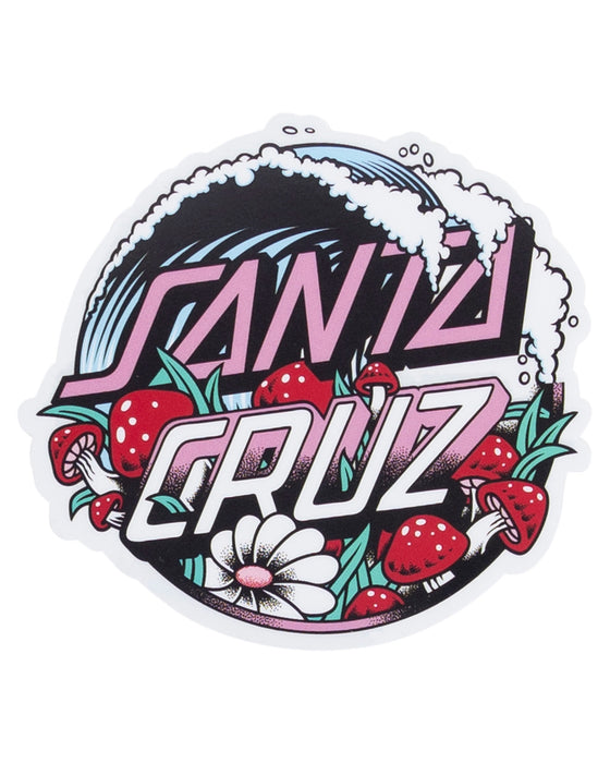 SANTA CRUZ - MUSHROOM WAVE STICKER