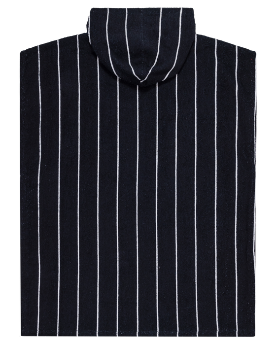 SANTA CRUZ - FLAMED COLLEGIATE ARCH HOODED TOWEL BLACK