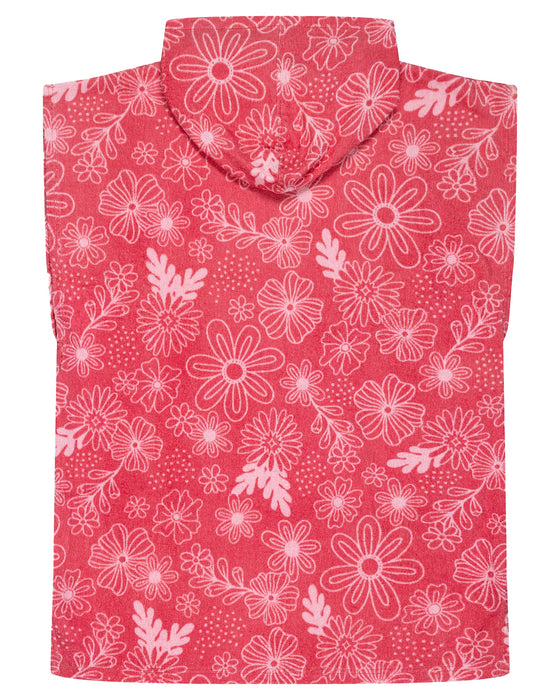 SANTA CRUZ - VIBES REPEAT HOODED TOWEL ROSE