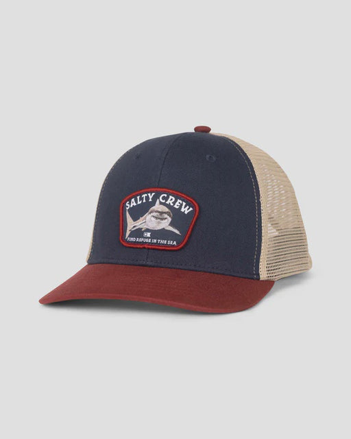 SALTY CREW - LURKING BOYS TRUCKER NAVY/RED