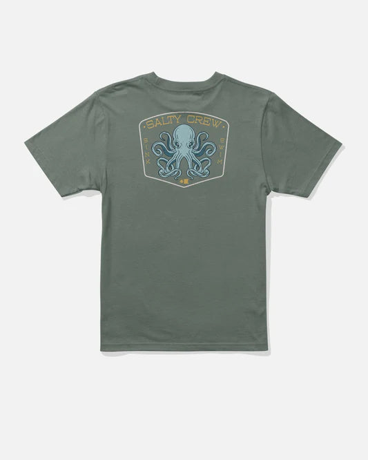 SALTY CREW - TAKO CLUB BOYS TEE LAUREL WREATH