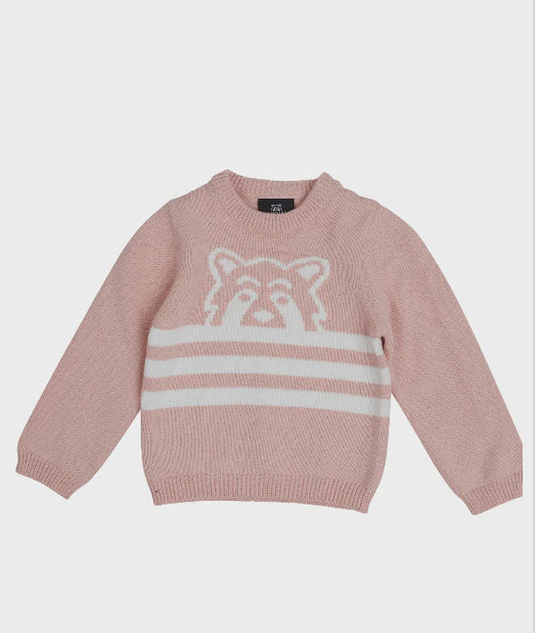 ANIMAL CRACKERS - LANA KNIT PINK