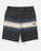 SALTY CREW - CREW BOYS STRIPE VOLLEY PIRATE BLACK