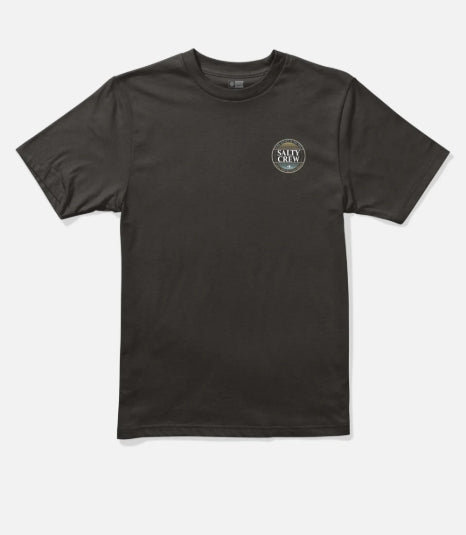 SALTY CREW - SIMPLE FADE BOYS SS TEE BLACK