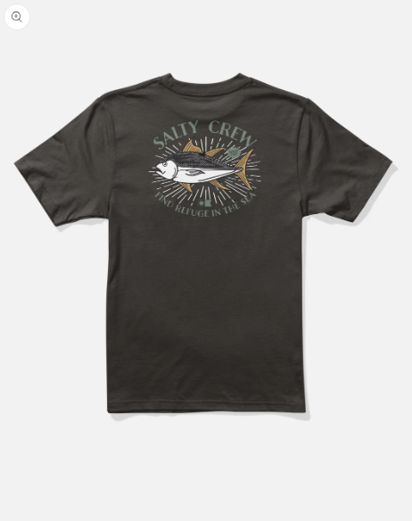 SALTY CREW - OMAKASE BOYS TEE BLACK
