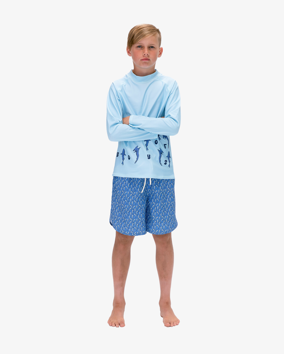 BAND OF BOYS - SHARK LONG SLEEVE RASH SHIRT