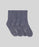 SONNIE - SPECKLE CREW SOCK 2 PACK GREY SPECKLE