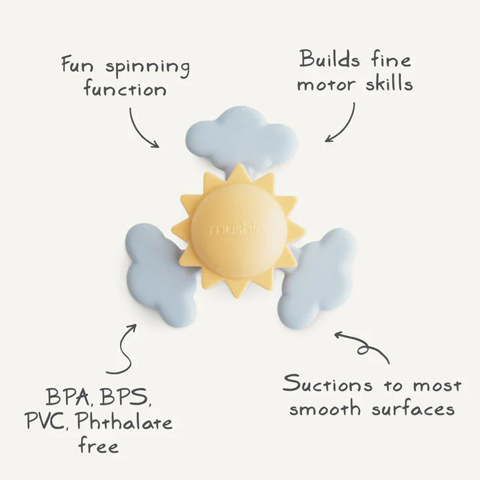 MUSHIE - SUNSHINE SUCTION SPINNER TOY