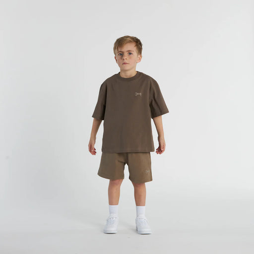 CRATE - KIDS BASIC SCRIPT BOX TEE - CHIA