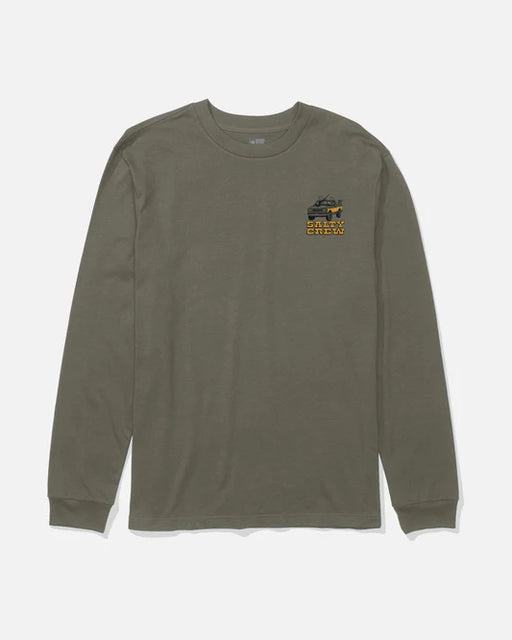SALTY CREW - TRUCK STOP BOYS LS TEE DUSTY OLIVE