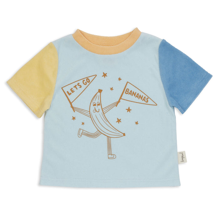 KAPOW - TWO TONE TERRY BOXY TEE