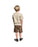 MUNSTER - BEAMER DENIM SHORT CHOCOLATE