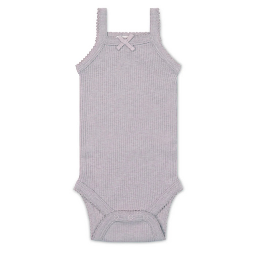 JAMIE KAY - ORGANIC COTTON MODAL SINGLET BODYSUIT TULIP MARLE