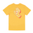 SANTA CRUZ SCREAMING FOAM HAND POCKET TEE - YELLOW