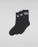 VANS - KIDS CLASSIC CREW SOCKS BLACK 3 PACK