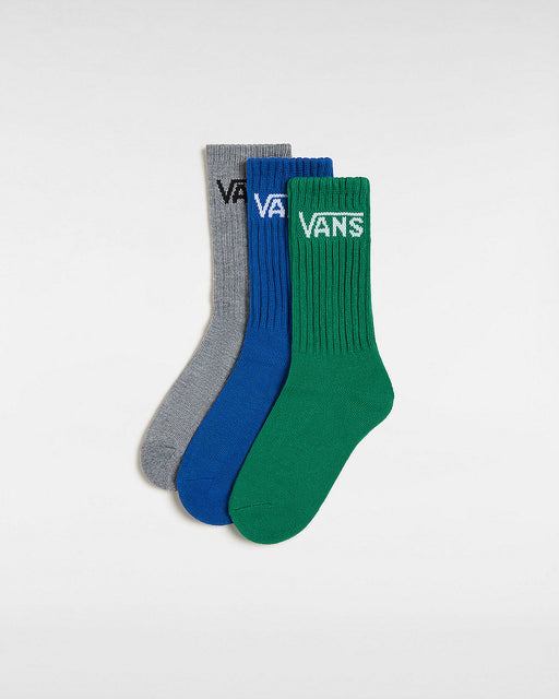 VANS - KIDS CLASSIC CREW SOCKS 3 PACK MULTI