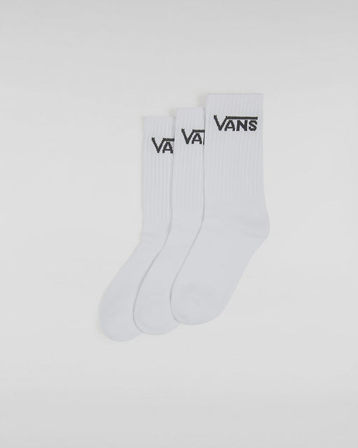 VANS - KIDS CLASSIC CREW SOCKS WHITE 3 PACK