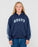RUSTY - GIRLS TEAM VARSITY ZIP THROUGH HOOD NAVY