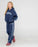 RUSTY - GIRLS TEAM VARSITY WIDE LEG JOGGER NAVY