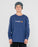 RUSTY - JETSETTER LONG SLEEVE BOYS DARK BLUE