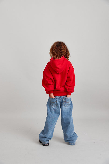SONNIE - CLASSIC DENIM JEANS MIDWASH