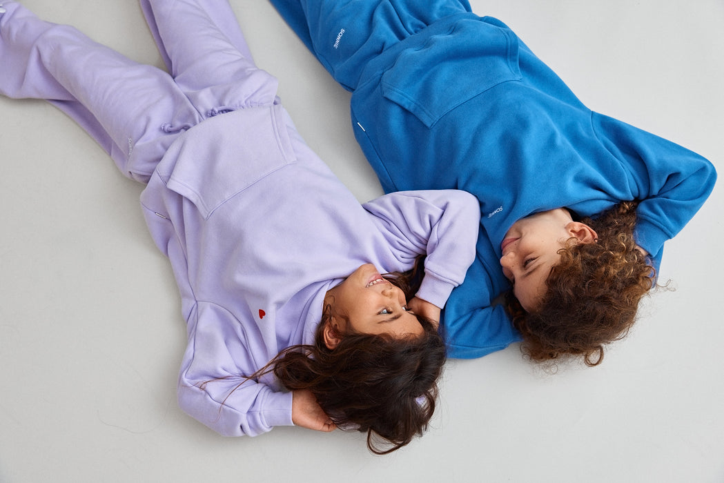 SONNIE - HEART HOODIE VIOLET