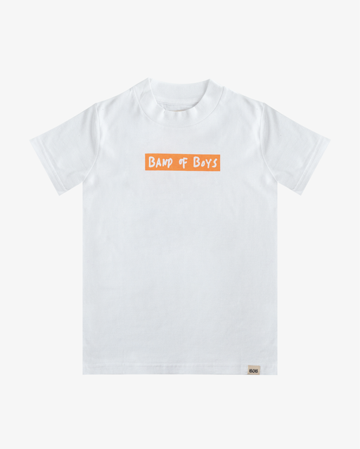 BAND OF BOYS - WHITE SURFER SHARK TEE