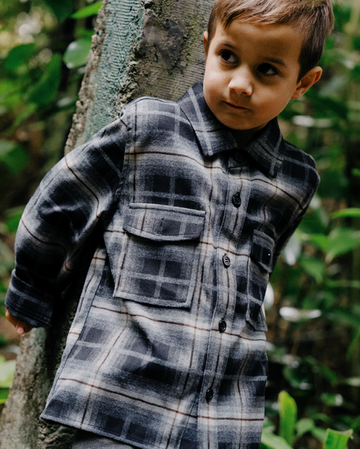 BAND OF BOYS - WILD CHILD BOYS CHECK SHIRT