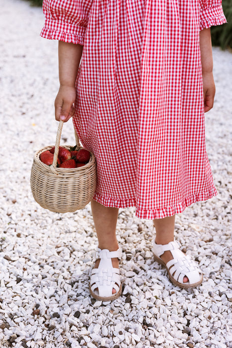 ELMA - BONNIE DRESS CHERRY GINGHAM