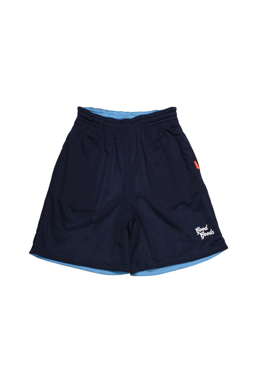 GOOD GOODS - REVERSIBLE ABLE SHORTS NAVY/BLUE