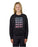 SANTA CRUZ - GRID STACKED STRIP RELAXED SWEATER BLACK