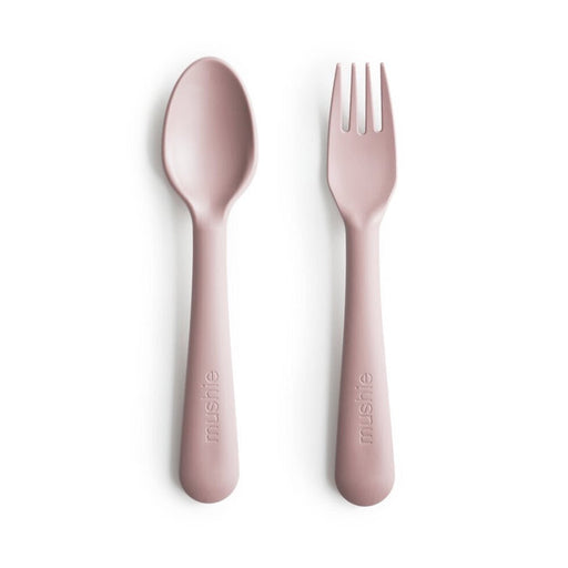 MUSHIE - FORK & SPOON SET BLUSH