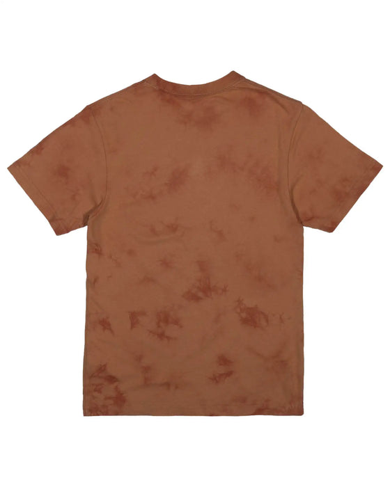 SANTA CRUZ - INHERIT STACKED STRIP FRONT TEE GINGER TIE DYE